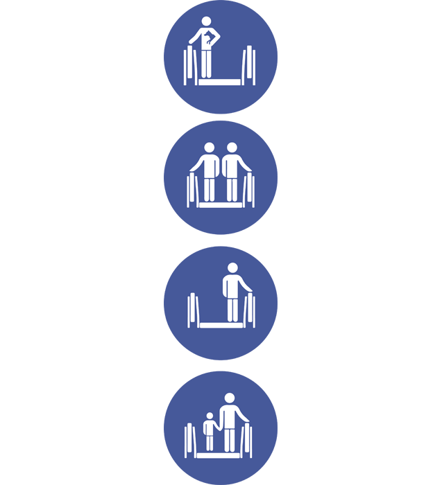Таблички на эскалатор. Знак поведения на эскалаторе. Наклейки на эскалатор. Предупреждающие наклейки на эскалатор.